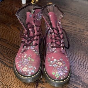 Floral Dr. Martens
